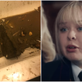 Derry Girls star lucky to escape injury after concrete block crashes through ceiling