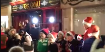 WATCH: Irish dancers take to the streets in Galway to spread the Christmas cheer
