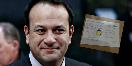 Leo Varadkar shares letters sent to him by young children