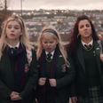 Someone has added a new accessory to the Derry Girls mural and it’s a real sign of the times