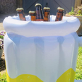 This inflatable beer cooler costs just €3 and will come in very handy this weekend