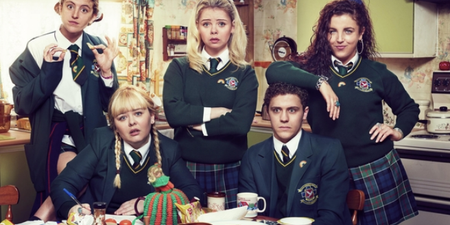Derry Girls will make its Irish TV debut later this week