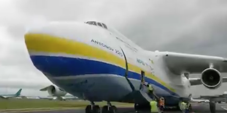 WATCH: World’s largest aircraft takes off from Shannon Airport