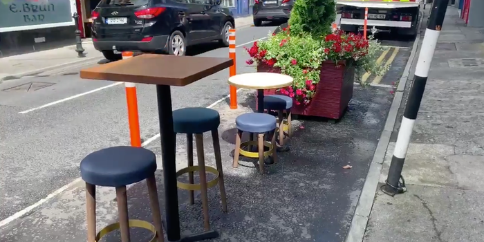 outdoor seating Galway