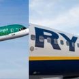 Aer Lingus and Ryanair had a very funny tweet-off about their landings
