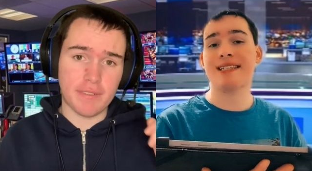 Irish teenager does perfect RTÉ news reporter voice and it's comical