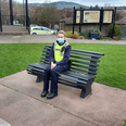 Gardaí introduce ‘chatting benches’ for people to have a socially distanced conversations
