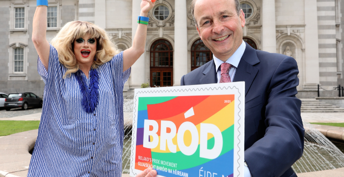 An Post launch special pride stamps in support of LGBTQ+ charities in Ireland