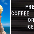This ice-cream van is giving away free ice-cream to anyone named Nicole or Stephen