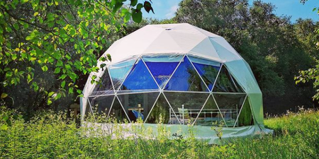 Add these stunning geo domes in Leitrim to your glamping trip list