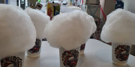 This Cork café is serving candy floss topped beverages and we’re amazed