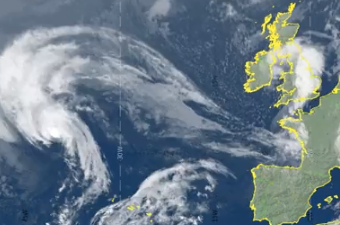 Temperatures to rise as Ireland is affected by Hurricane Sam