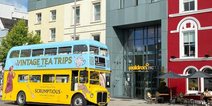The Vintage Tea Tours bus is making its way to Cork