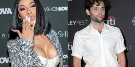 We’re obsessed with the newfound Twitter friendship between Penn Badgley and Cardi B