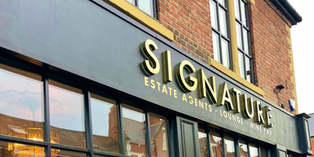 Twitter are losing their lids over this Estate Agent/Wine bar/Lounge Combo