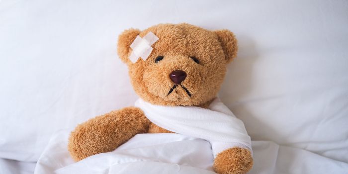 teddy bear in hospital