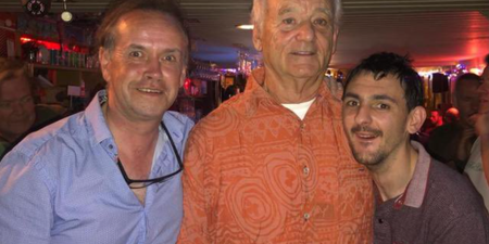 Bill Murray seen out for a singsong and a few pints in Limerick