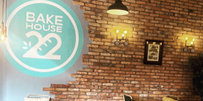 interior of bakehouse 22 cafe