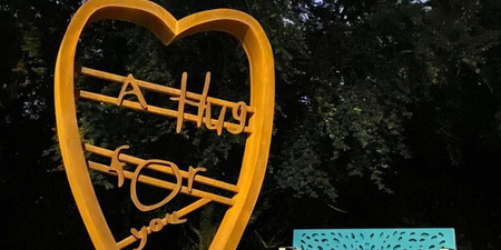 Sculpture of Adam King’s ‘Hug for You’ unveiled in Kilkenny