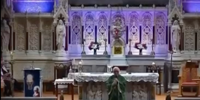 live stream of mass being delivered by kerry priest Fr Sheehy