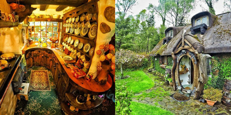 IMAGES: Inside this 89-year-old former woodcutter’s off-grid hobbit house