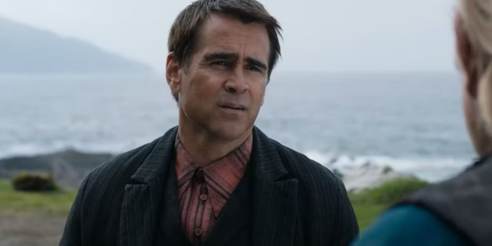 close up of colin farrell in the banshees of inisherin