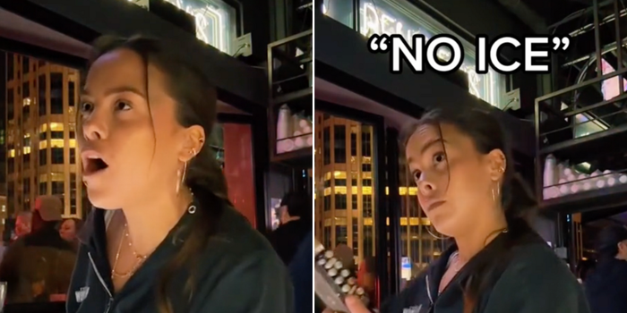 Bartender shuts down customer who asks for no ice hoping for more alcohol in drink