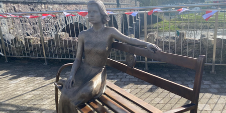 A new Grace Kelly statue has been unveiled in Newport