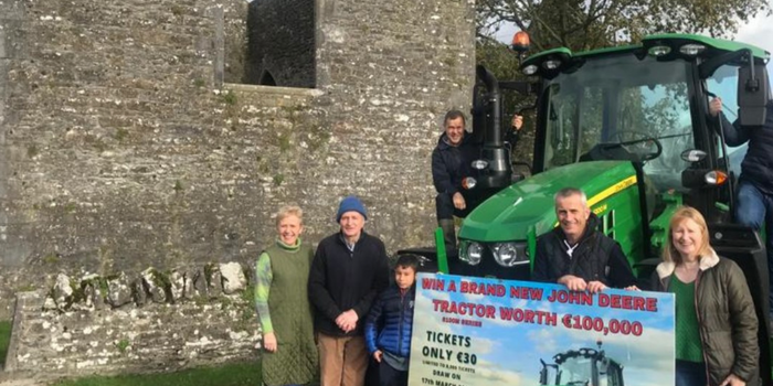 Dog wins tractor in Co.Laois raffle