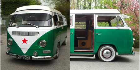 Spot this one-of-a-kind camper van this weekend to WIN it for yourself