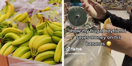 Man goes viral for peeling bananas before buying as part of money saving hack