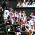 The umpire Novak Djokovic clashed with during Wimbledon final was Irish man Fergus Murphy