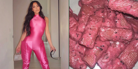 Here's how to recreate Kim Kardashian's Barbiecore pasta