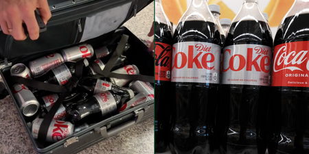 American brings suitcase full of Diet Coke on holiday believing it isn't sold in Europe