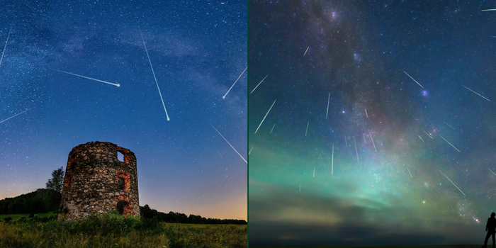 meteor shower ireland